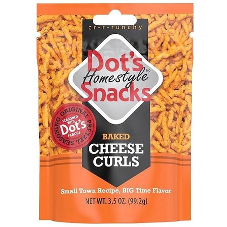 Dots Homestyle Pretzels Curl Pretzel, Cheese Flavor, 35 oz 6003